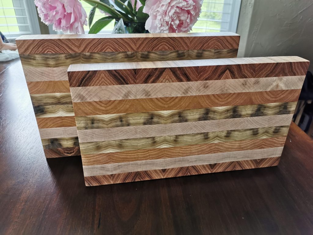 Matched Pattern Cutting Board